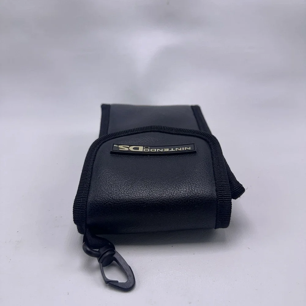 Nintendo DS Switch N' Carry Case Travel Bag Pouch Black Soft Case Belt Loop